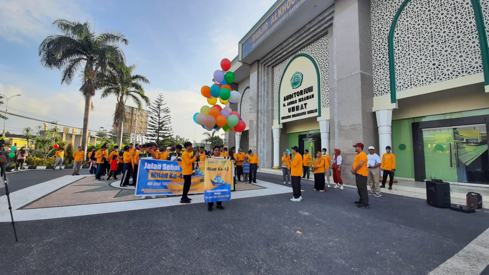 Kebersamaan Wujudkan Kemajuan, Universitas Muhammadiyah Mataram ke- 42