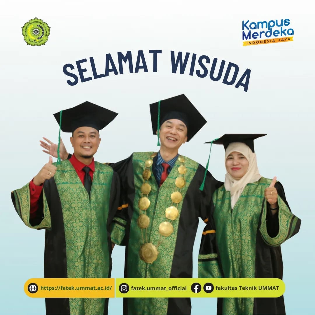 Selamat di Wisuda Fakultas Teknik Februari 2023